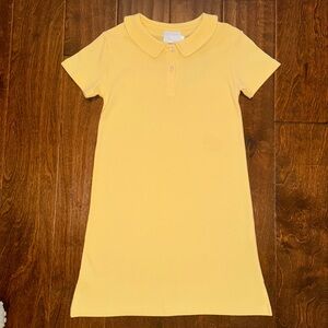 NWT Little English Polo Dress - Yellow size 7 price firm